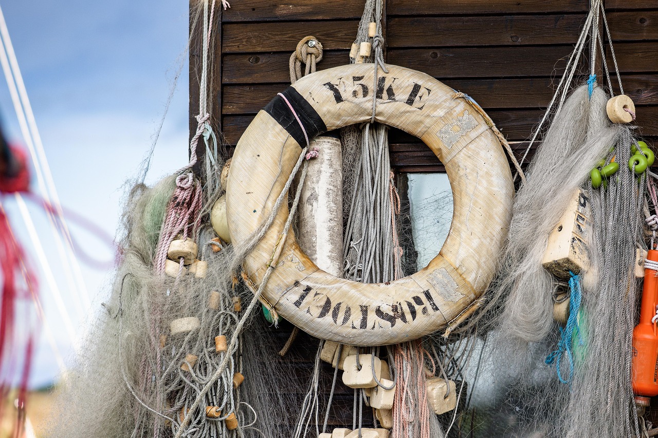 Beautiful boat ready for fishing adventure